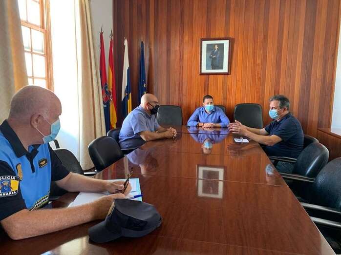 El Gobierno de Telde celebró este lunes una reunión de coordinación (Foto TA)